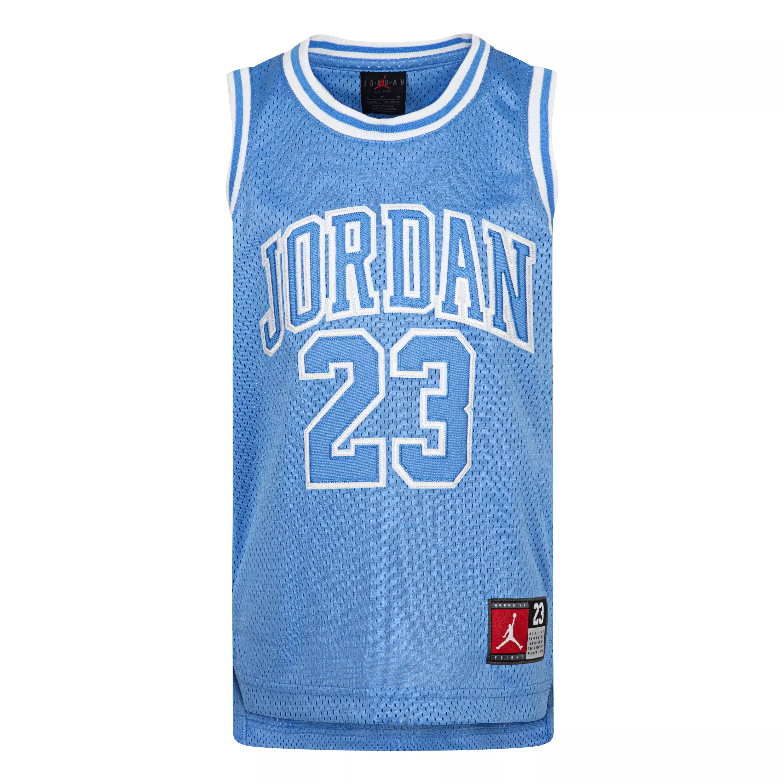 Jordan Big Boys' Sleeveless 23 Logo Jersey - Legend Blue
